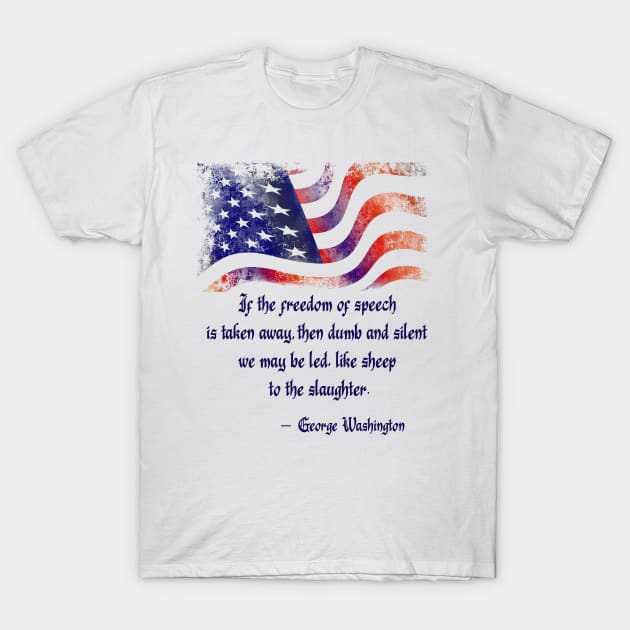 Freedom of Speech. Words of Wisdom Collection T-Shirt by ArtlyStudio